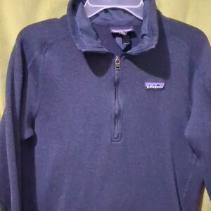 Patagonia Deep Blue Half-Zip Fleece